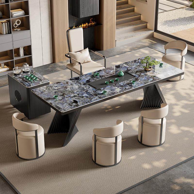 轻奢简约现代岩板茶桌椅组合阳台烧水壶一体办公室石板小茶台茶几,住宅家具,家用茶台/茶桌,淘宝优惠券,粉丝福利购,淘宝优惠卷