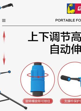 架架力ERZ士电木吉示他立支贝斯落地式家用展尤克里里提琴折叠架