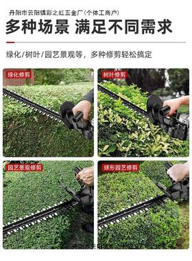 质造电动绿篱机修枝角花磨大转换头功率机茶树剪枝草园PSX林绿化