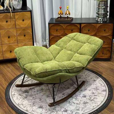 宿AUS舍懒人沙发靠新款折叠椅椅床背午睡折叠床办公室躺沙发椅布