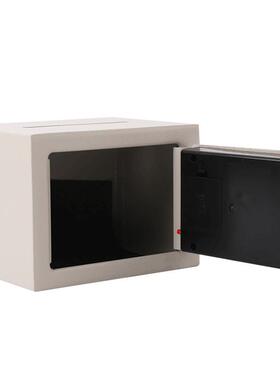 17E投币险箱多色盗迷你办公LGB室家用密码锁全钢小型防双保重保险