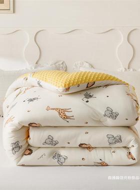 A四类冬针织棉立体豆豆绒被安抚被大豆被AL101046季被春秋冬被芯