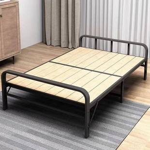 实木单人折床易床家休用简办公室午午睡无品牌/床出租房便携多功