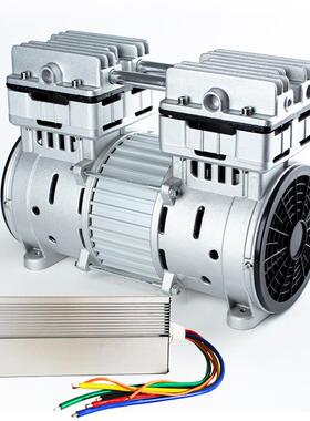 穗科技12V2448V72V车载V直流压缩机静音无油空微型气泵锦VNL小型