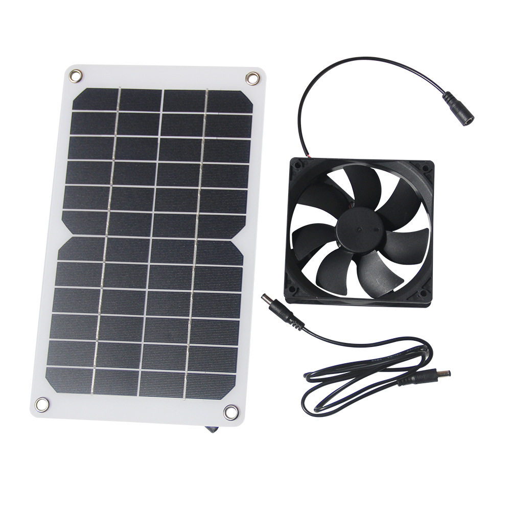 10W/12V太阳能宠物排气风扇