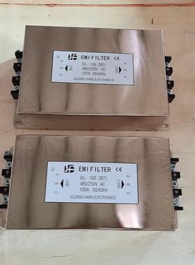 三相电源滤波器海FTI天注塑机配件滤波DL-1510ZBTDL100Z-BT器抗电