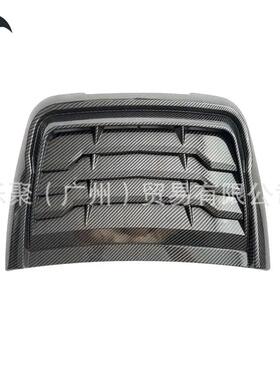 引擎装饰出饰风口假风口贴机头盖盖装风68687口汽车改装通风口机