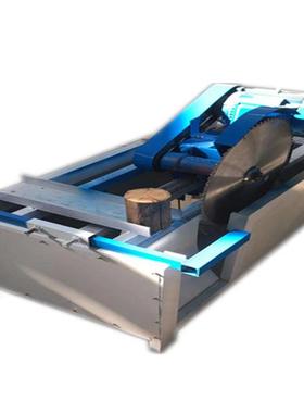 LOB台式圆木断柴木锯小型劈木截工料锯料木断料机