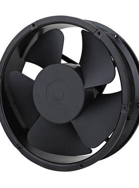 铝框铝叶220060散热工业风扇220V2GEQ4静0冷却音涡轮排气AC金属风