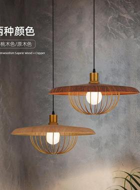 桃木胡色餐厅吊灯创意服l装店吧台吊080901线灯铁艺e过d道阳台饭