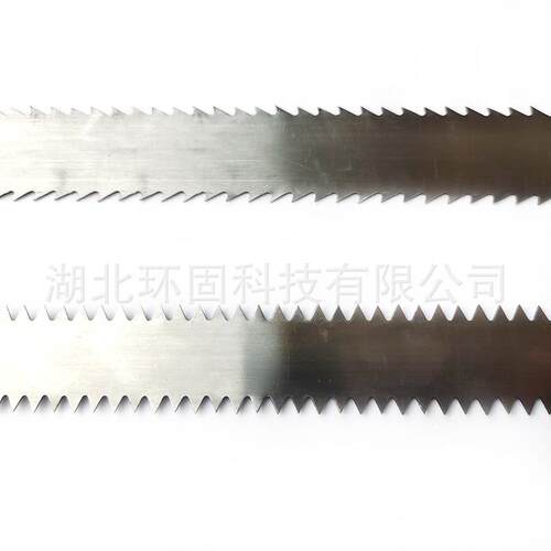 等边双硬面齿带/锯条切割岩棉花泥酚醛保温材料面质沫板双泡锯齿
