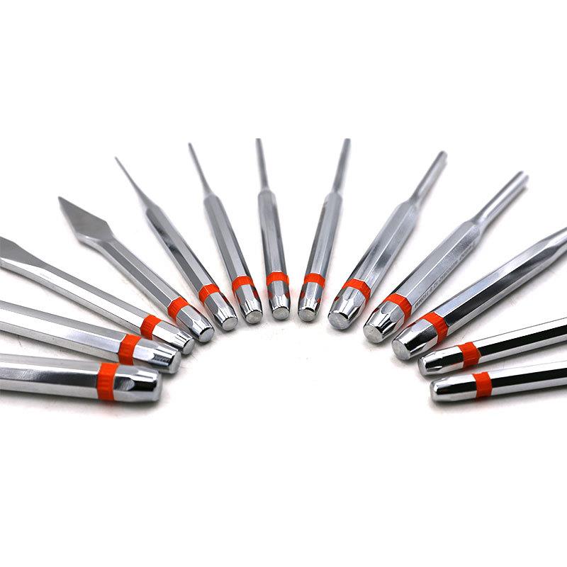 WE样DO/维度家直供13无品牌/厂件套冲圆柱冲石工凿凿铁錾子凿扁凿