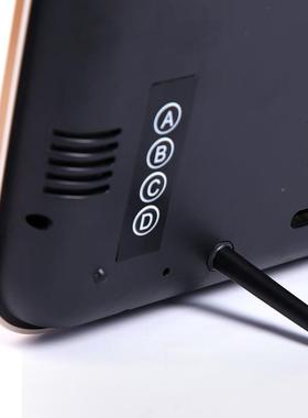 厂钟家led万年历电时厅钟表家用客JB-41270时尚多功子能创意数字