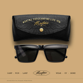 Montma美式 GM联名超轻户外眼镜露营男女防紫外线开车驾驶摩托墨镜