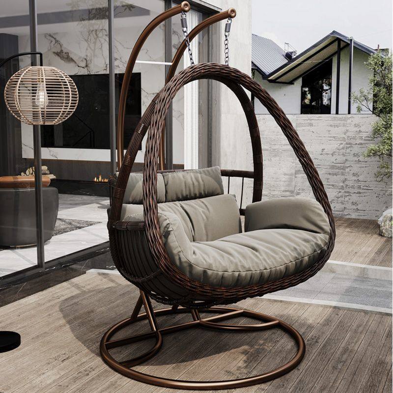 Dreamy Bird's Nest Hanging Chair: Cozy Rattan Swing for Your Home - Product image 2