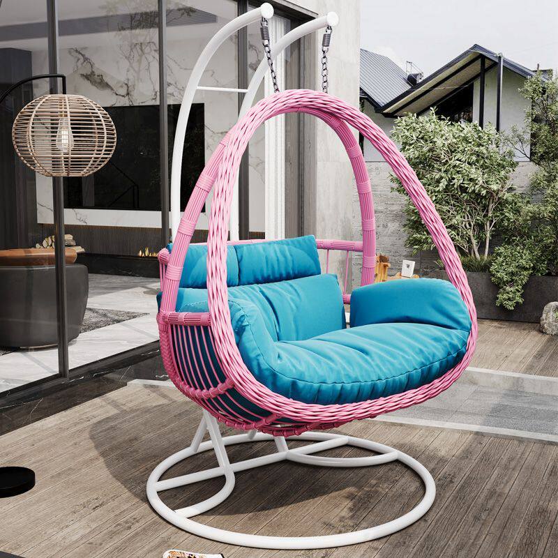 Dreamy Bird's Nest Hanging Chair: Cozy Rattan Swing for Your Home - Product image 4