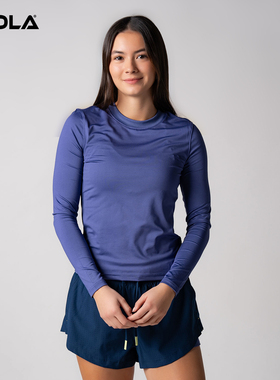 JOOLA匹克球运动长袖T恤休闲百搭修身女士圆领专业训练套衫