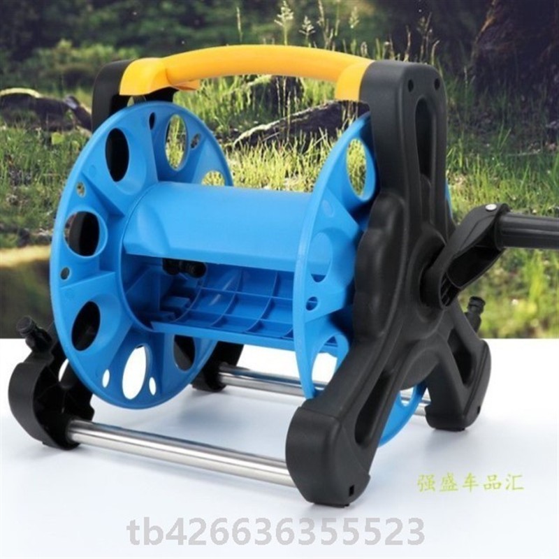 水管收纳车缠绕架收管器洗车绳子家用卷管器水管4分6分盘管高压管