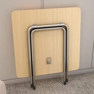 速发小桌子实用简易x100宿舍可折叠方桌子伸桌休闲缩高度宽50正方