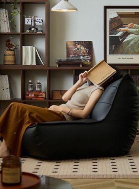 WNB懒沙发小单人榻榻米卧阳台沙发可躺可睡室网红毛毛虫豆人袋沙