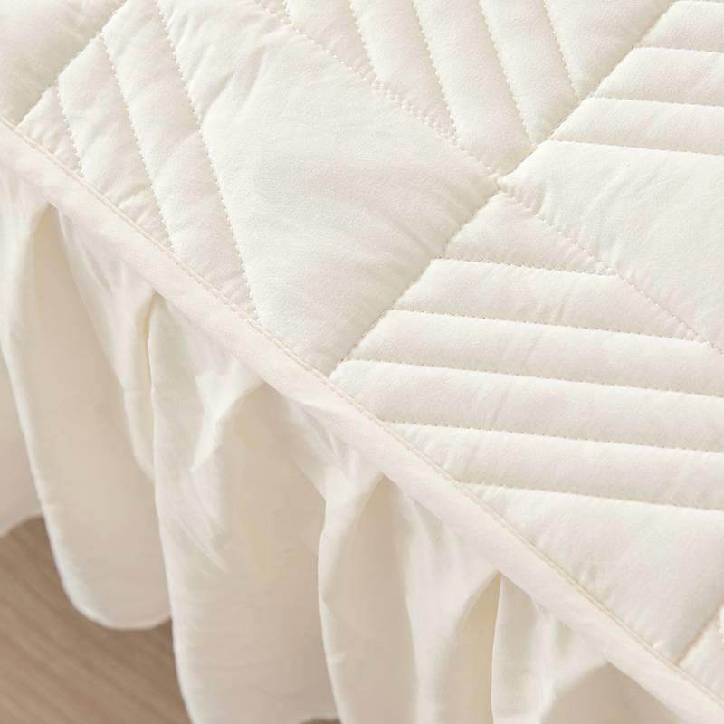 新bs8N5XHE款A类原棉大豆维床裙款纤床--全棉棉床笠透笠气防原螨