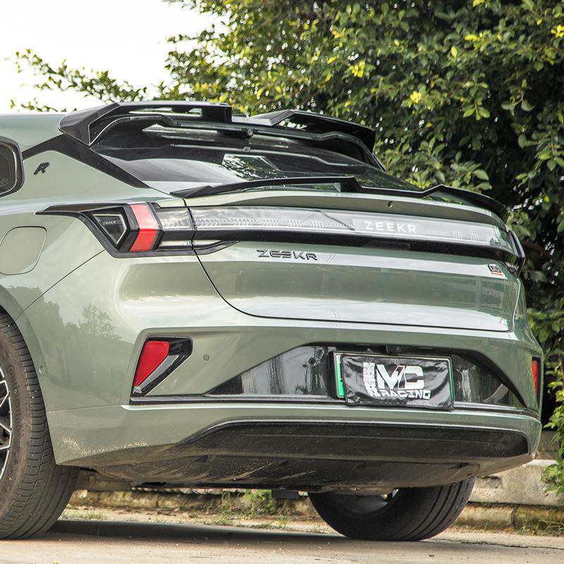 21-25极001专用氪尾翼顶翼M动C运烤流漆鸭尾极氪001翼扰板改装外