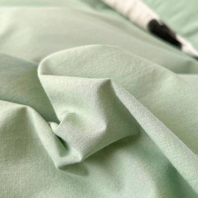 通水洗棉全棉上四卡件套ydyj123纯棉刺绣儿童床被床单男宿舍熊猫