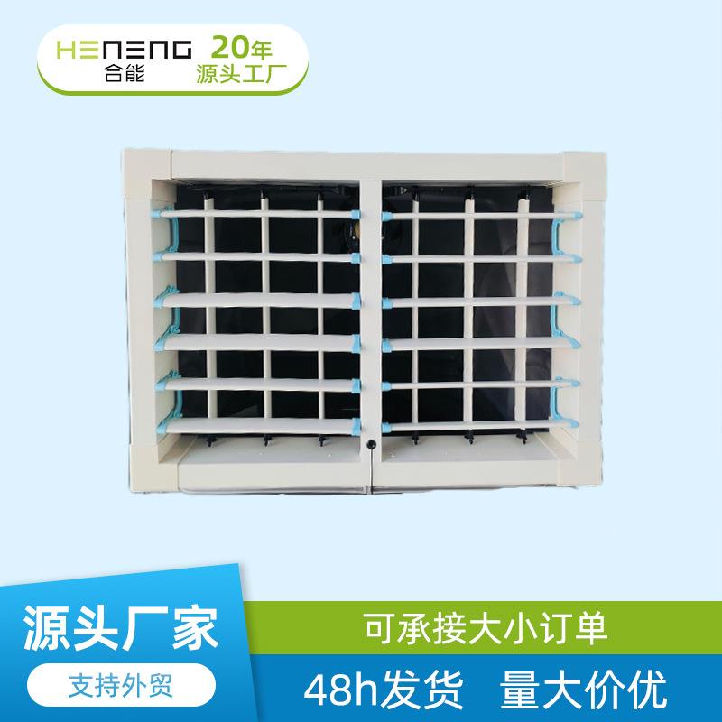 合能冷风机风防568口百叶风件管通风管道配PP阻燃腐换气窗扇出风