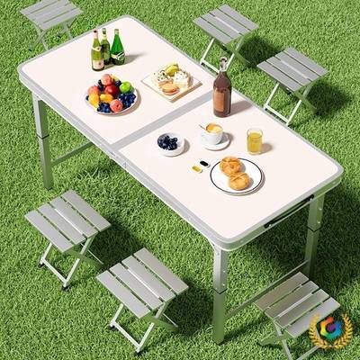 夜市摆摊折叠桌可降易地简开工地吃饭F$px}$%p桌升户外便携摊露营
