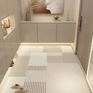 入户门地耐垫原风进门门口木地毯免F98M576M洗脏入门户可裁剪垫脚