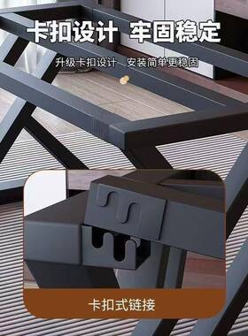 架子铁艺桌腿桌支架茶IHE几办公岩桌电脑桌桌书餐暴力板桌面支架