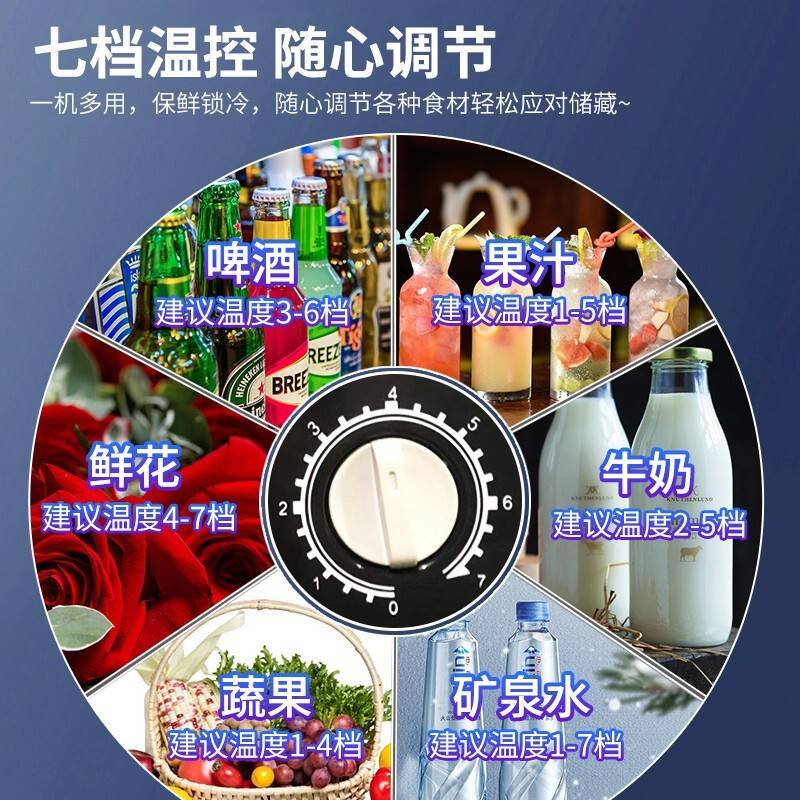 穗凌 LG4-1000M3F-A立式冷藏柜保鲜冰柜风直冷三门冷柜饮料展示柜