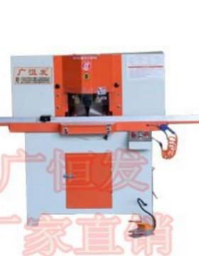 45度双头切角机514寸35540割铝材门木板亚克力355窗双锯片切机相