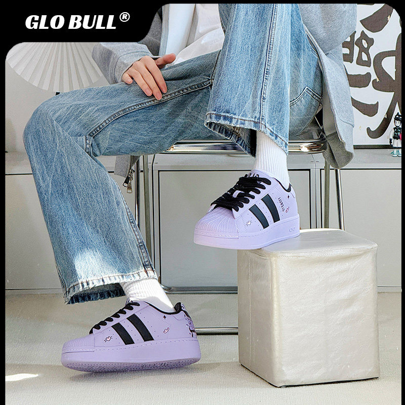 GLOBULL增高低帮百搭板鞋面包鞋