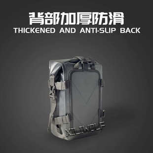 摩托车暴雨级防水护杠包凯越525X无极DS525X边包挂包快拆摩旅包