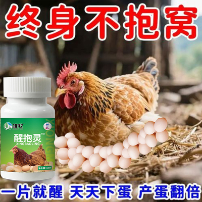 母鸡醒抱药速效醒抱灵不让鸡抱窝