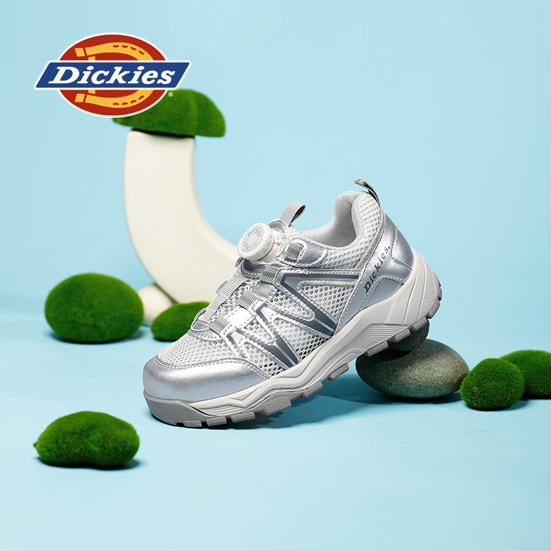 Dickies童鞋2025秋季新款男女儿童单网薄款透气跑步鞋休闲运动鞋,童鞋/婴儿鞋/亲子鞋,运动鞋,淘宝优惠券,粉丝福利购,淘宝优惠卷
