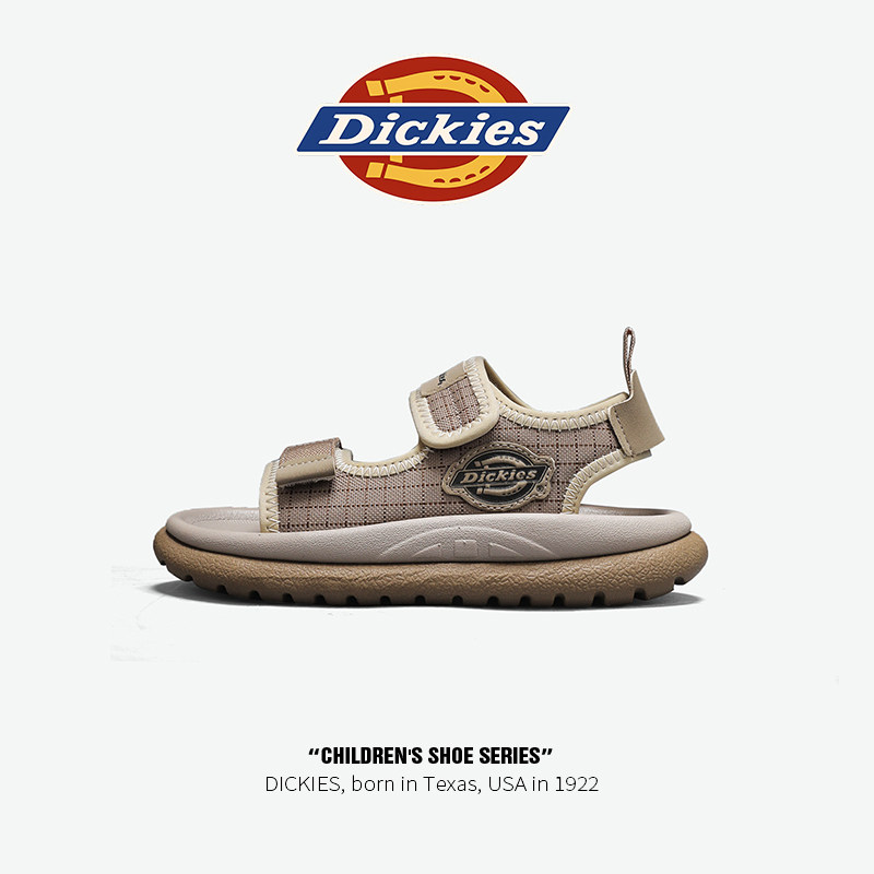 Dickies儿童凉鞋户外防滑朔溪鞋2026新款夏季露趾沙滩鞋男童鞋子