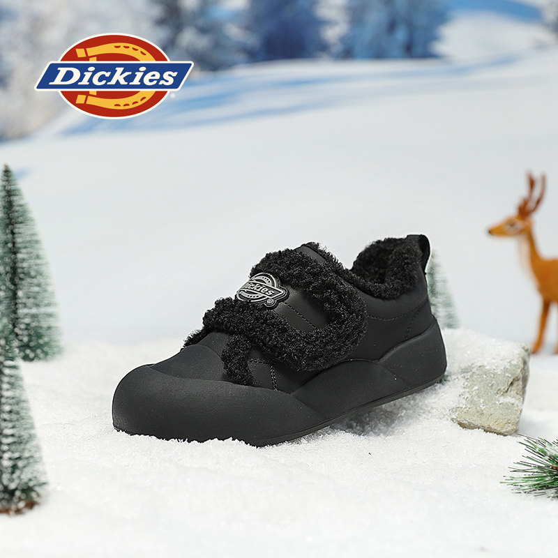 Dickies冬季小学生保暖抗寒板鞋