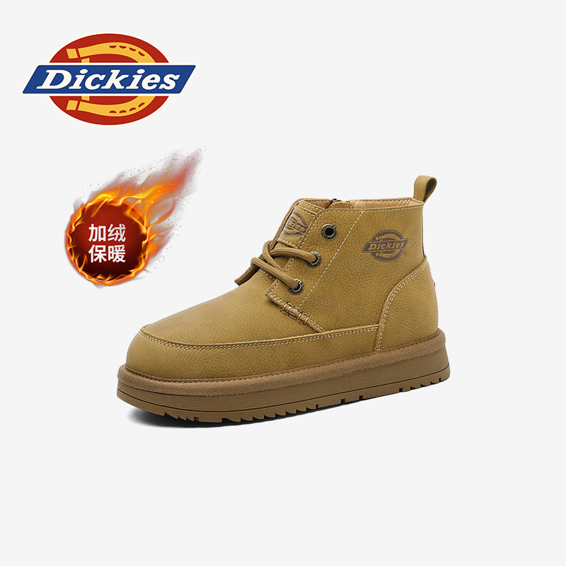 Dickies小学生冬季加绒雪地靴
