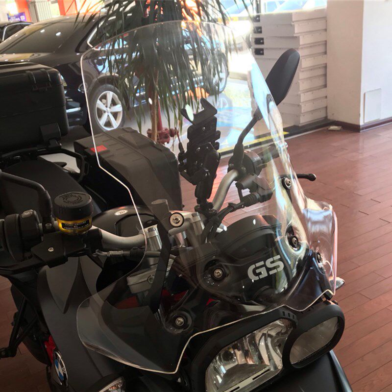 加高BMW宝马F650mGS/F700GS/F800GS适用摩托车前挡风玻璃防风挡