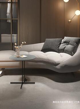 晚HUI民轻奢酒店贵妃椅小安家居宿阳躺椅卧台室懒人沙发户型美式