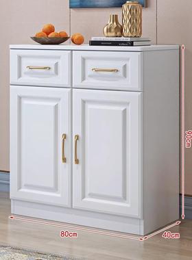 现实餐柜客厅边柜MG66FSS0家木用简约橱柜加长白色柜子防晒阳台代