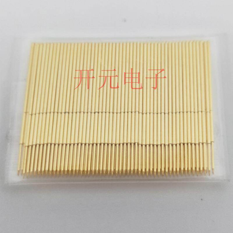 PAL50-B测试探针顶针金尖针0.68mm簧0件.TAP5尖头针工装拍针11弹0