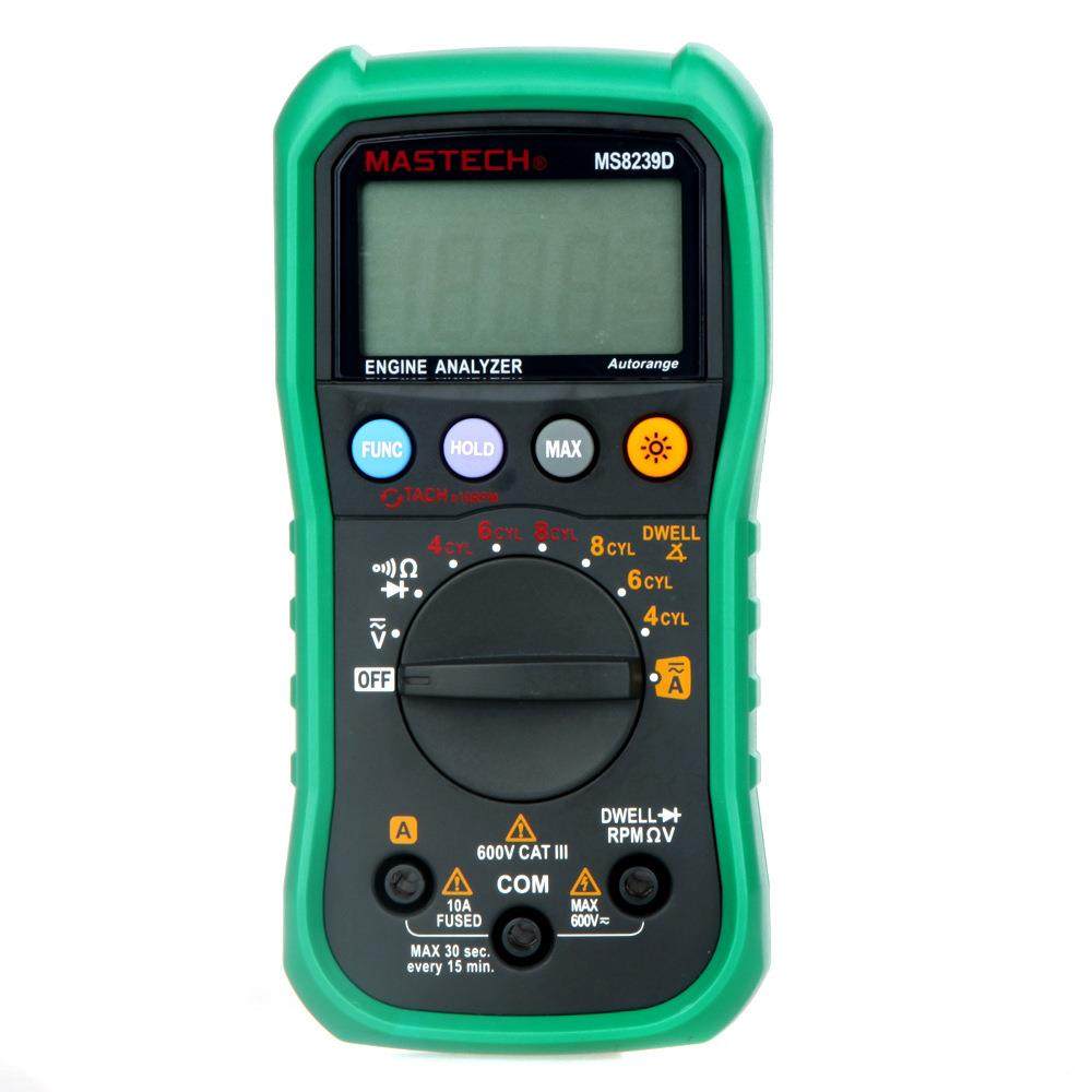 MS823自9C量程S万用表M8239B多用表MS82SEX动39D汽车引擎马达分析