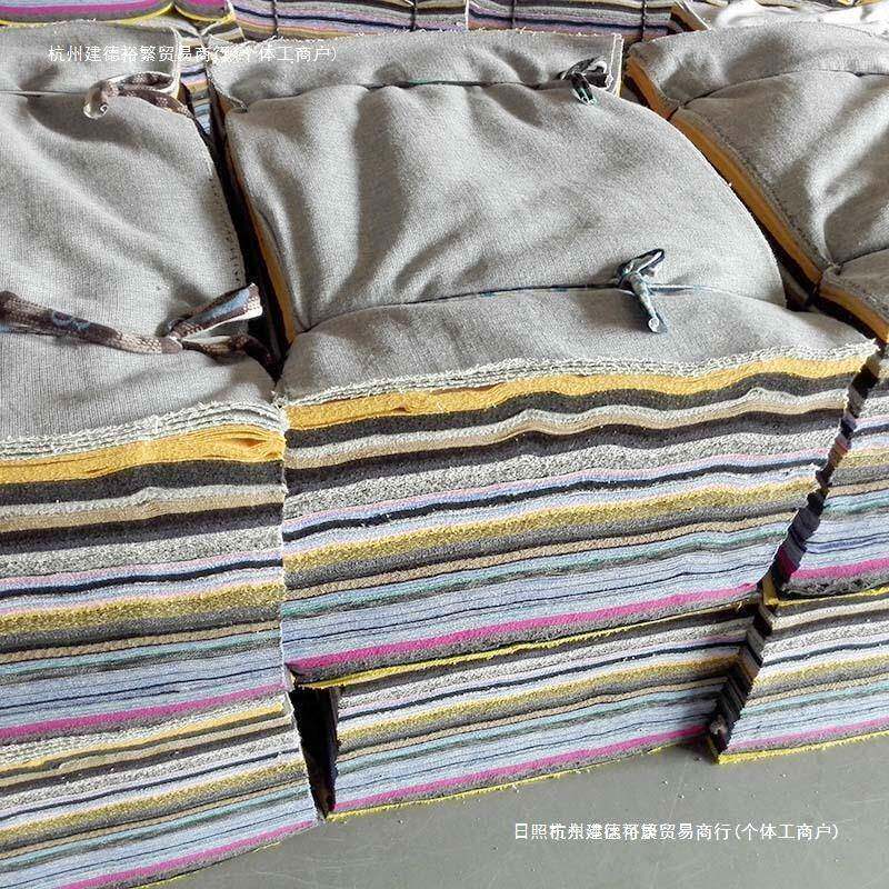 纯棉机布工业抹布准块标碎布头吸水吸油大112233不掉毛废擦布包邮
