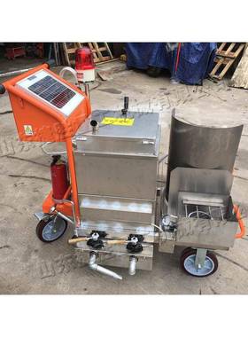 太阳能沥路灌缝机手推维青式电加热面填缝机小型路面NHM缝隙修机