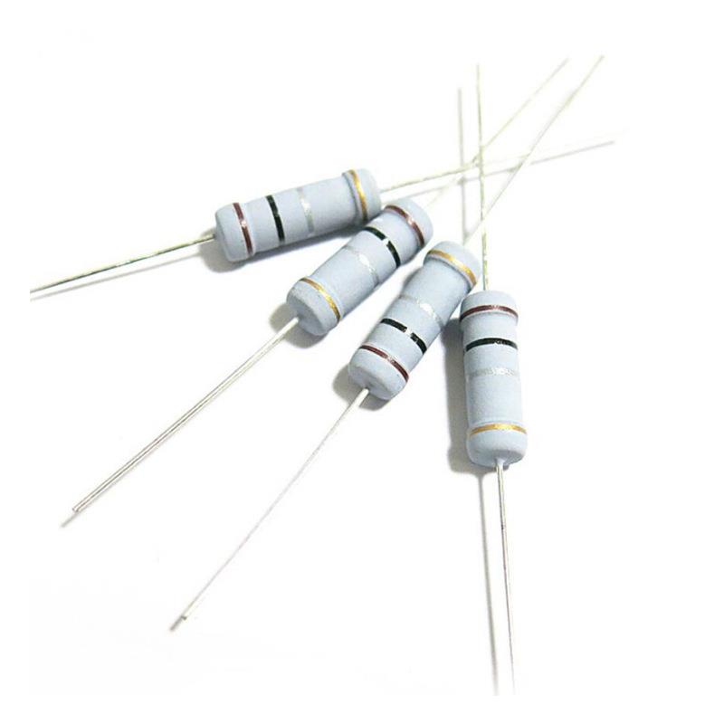 碳膜R电阻5W5%1R/2R052313/电3R/4R3/5R6/62/7R5/1R/20R国产色0环