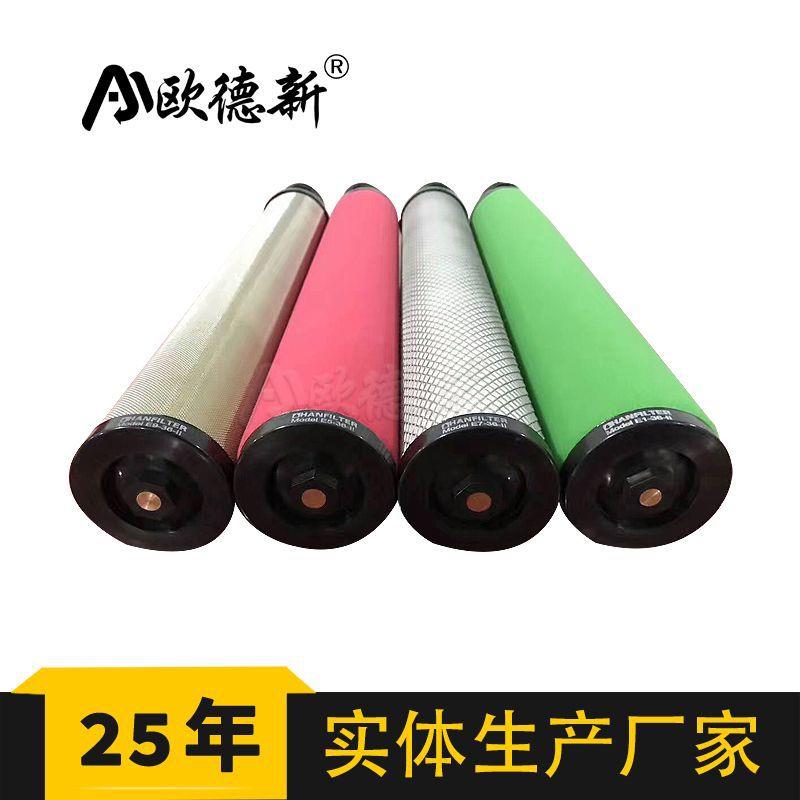 精密气滤空芯除尘过滤压缩空气23jm除油水EE75E9E3精密过滤器滤芯