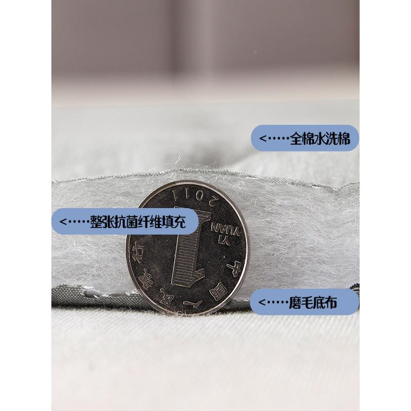 ?纯棉床笠单件床罩加垫厚夹棉床套防水席梦思床Fh(x}h(&保2护2套0